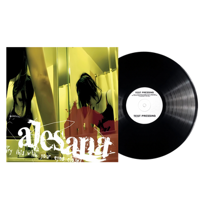 Alesana - "Try This With Your Eyes Closed" Test Pressing