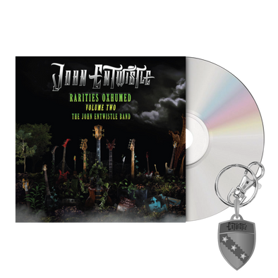 John Entwistle - "Rarities Oxhumed - Volume Two" CD + Keychain Bundle