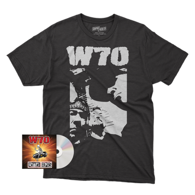 W70 - 'Letter Bombs' CD & T-Shirt Bundle